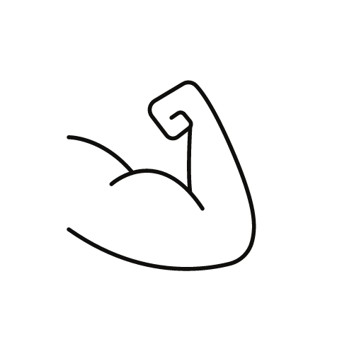 Weiß mit Blau Pinselstrich Persönlich Logo (11)